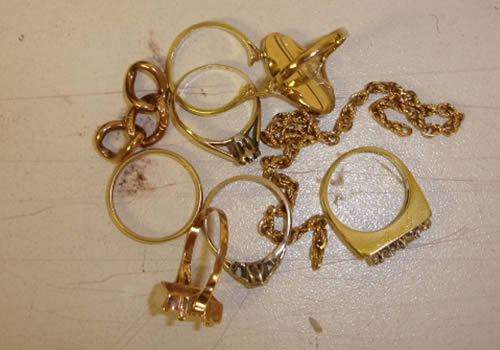 assorted gold for melting
