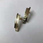 hand made gold earrings