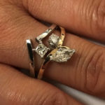 original gold ring with diamonds