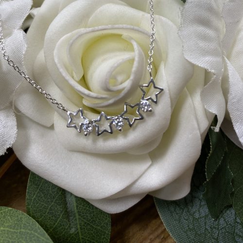 Sterling Silver Star Necklace