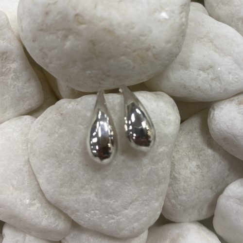 Sterling silver tear drop earrings