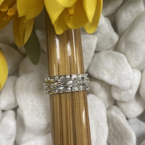 Spinning Silver Ring