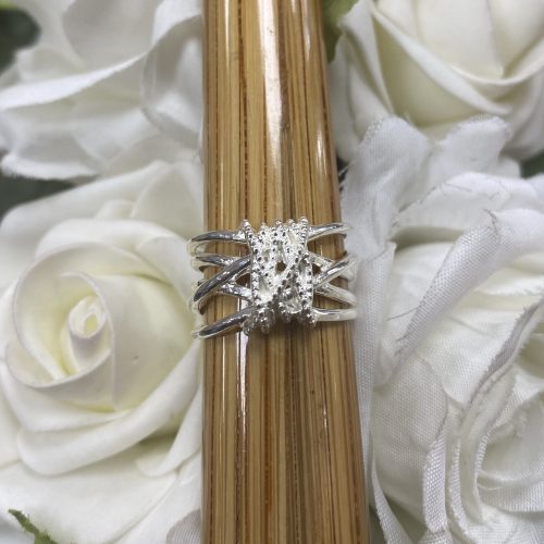 Sterling silver multi-band ring